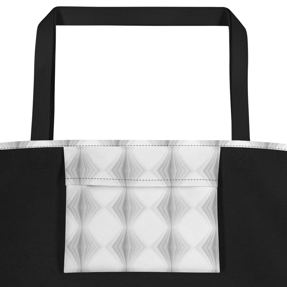 Diamond Pleats: 3D-Struktur-Handtasche Symmetry in Gray Tote Bag product image (2)
