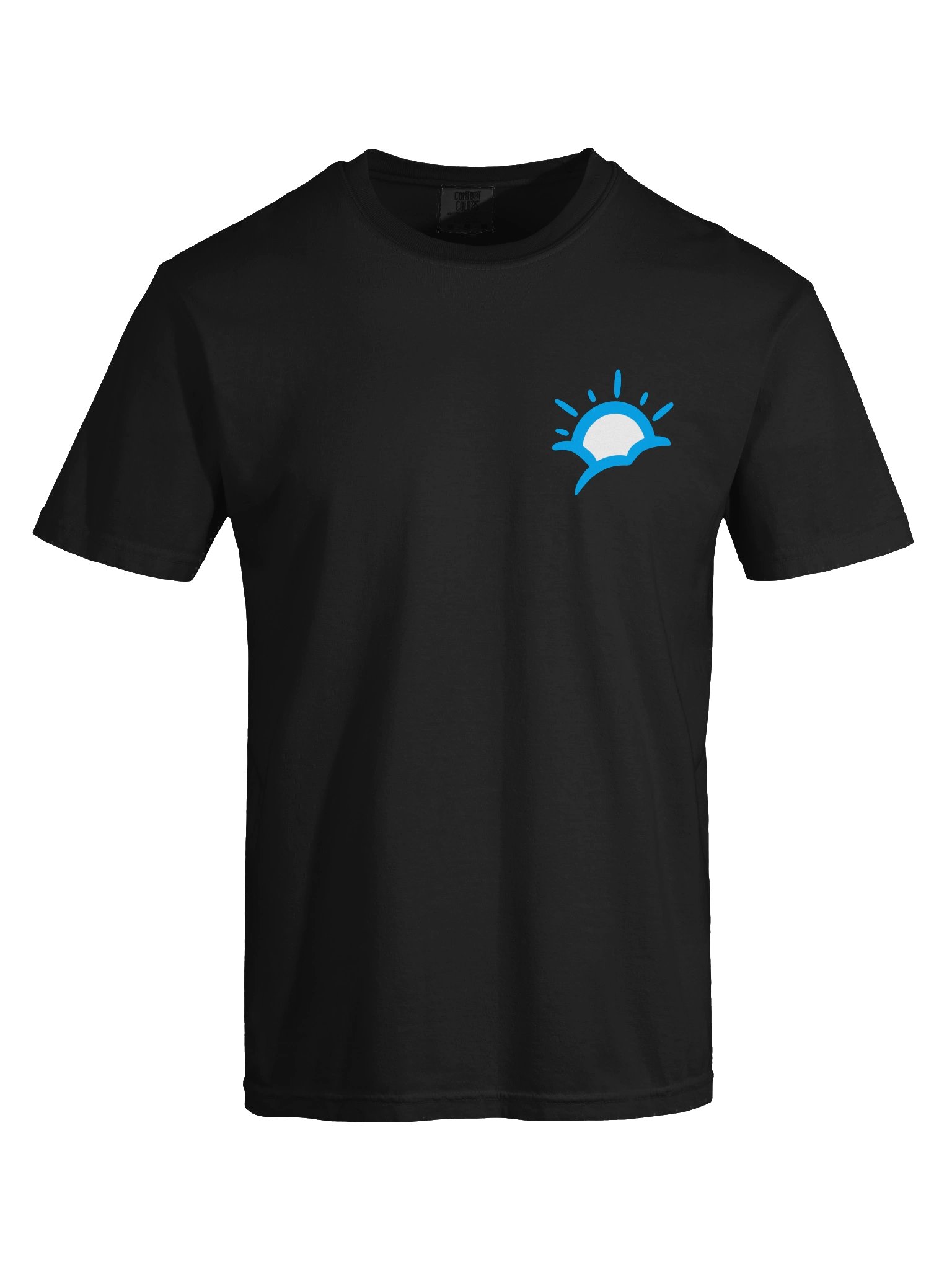 Blue Sunrise Burst Heavyweight Tee (6.1oz) product image (5)