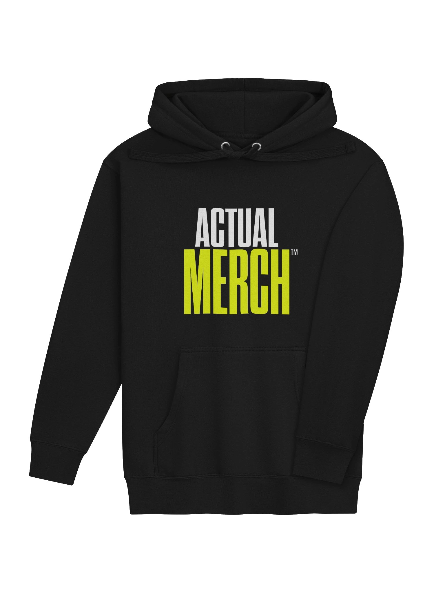 Actual Merch Premium Hoody (Fluo Yellow) product image (4)