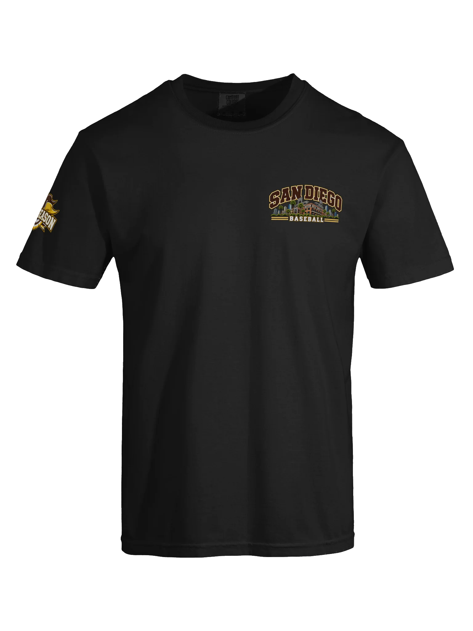 San Diego Baseball 2026 "Postseason" Animated Player Back Print T-Shirt product image (9)