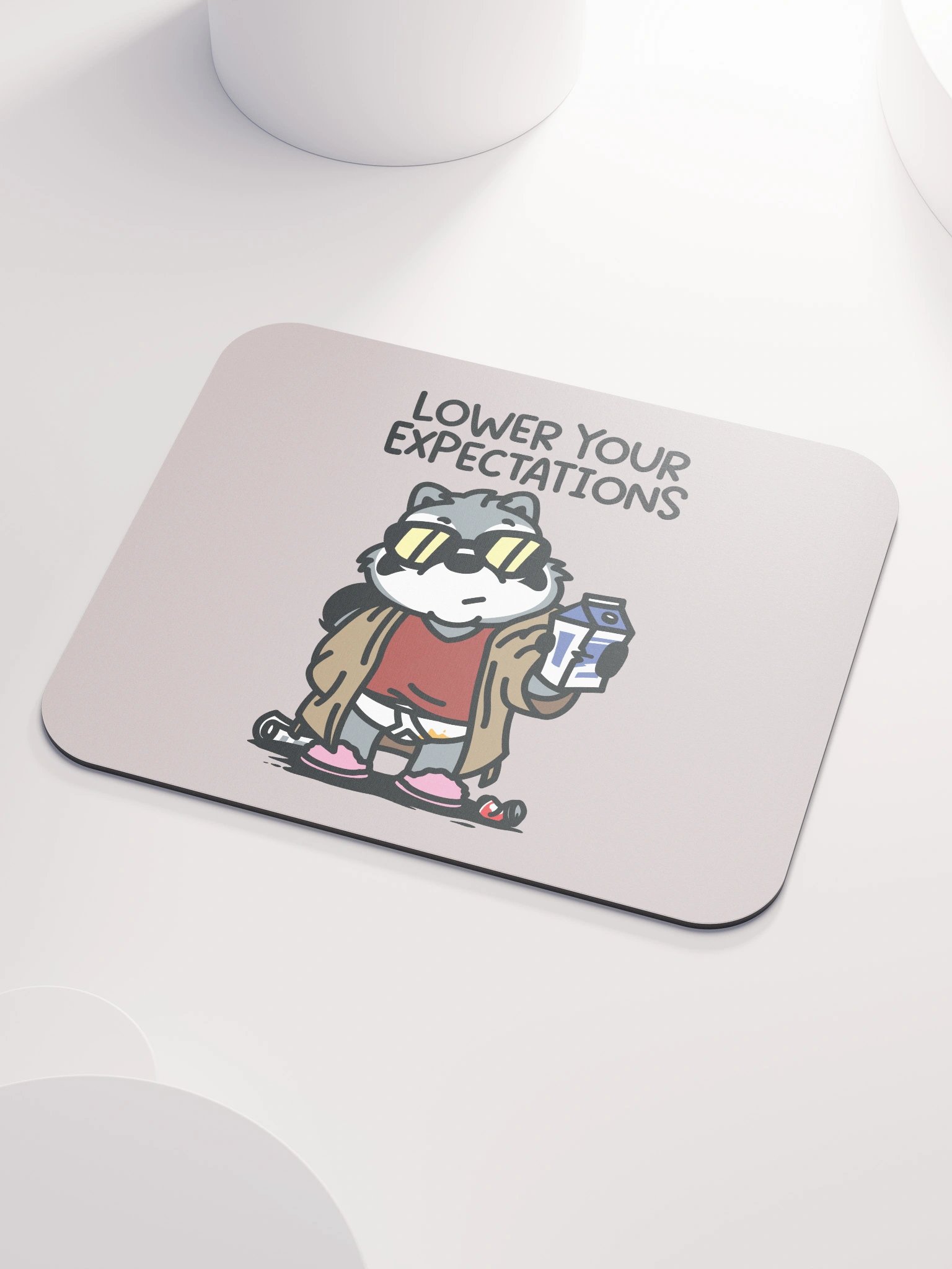Lower Your Expectations Mouse Pad product image (3)