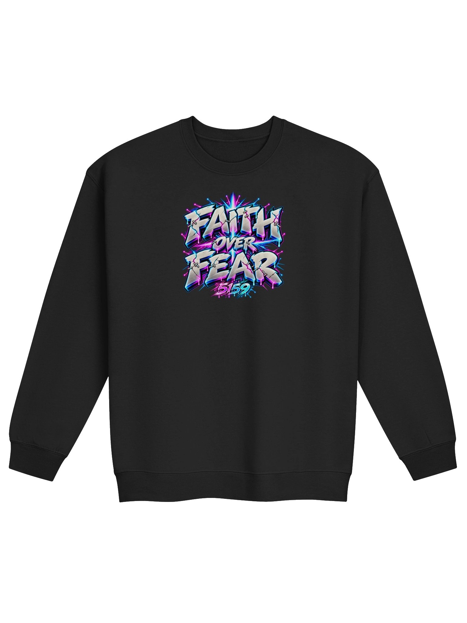 5159 Faith Over Fear (Unisex) Sweatshirt product image (1)