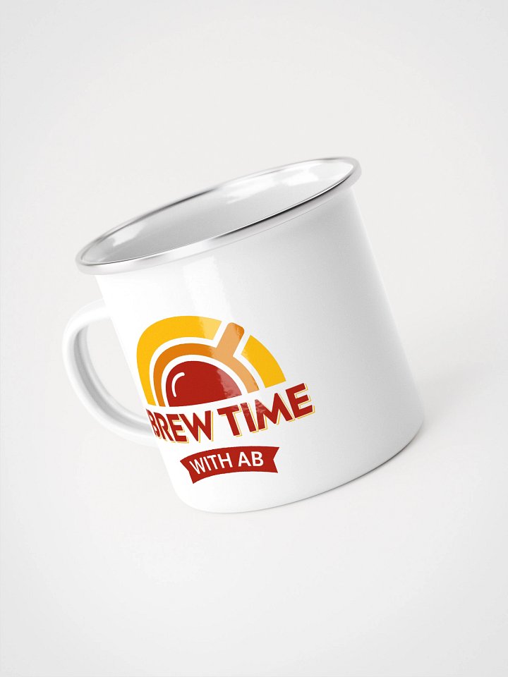 Brew Time Enamel Mug product image (2)