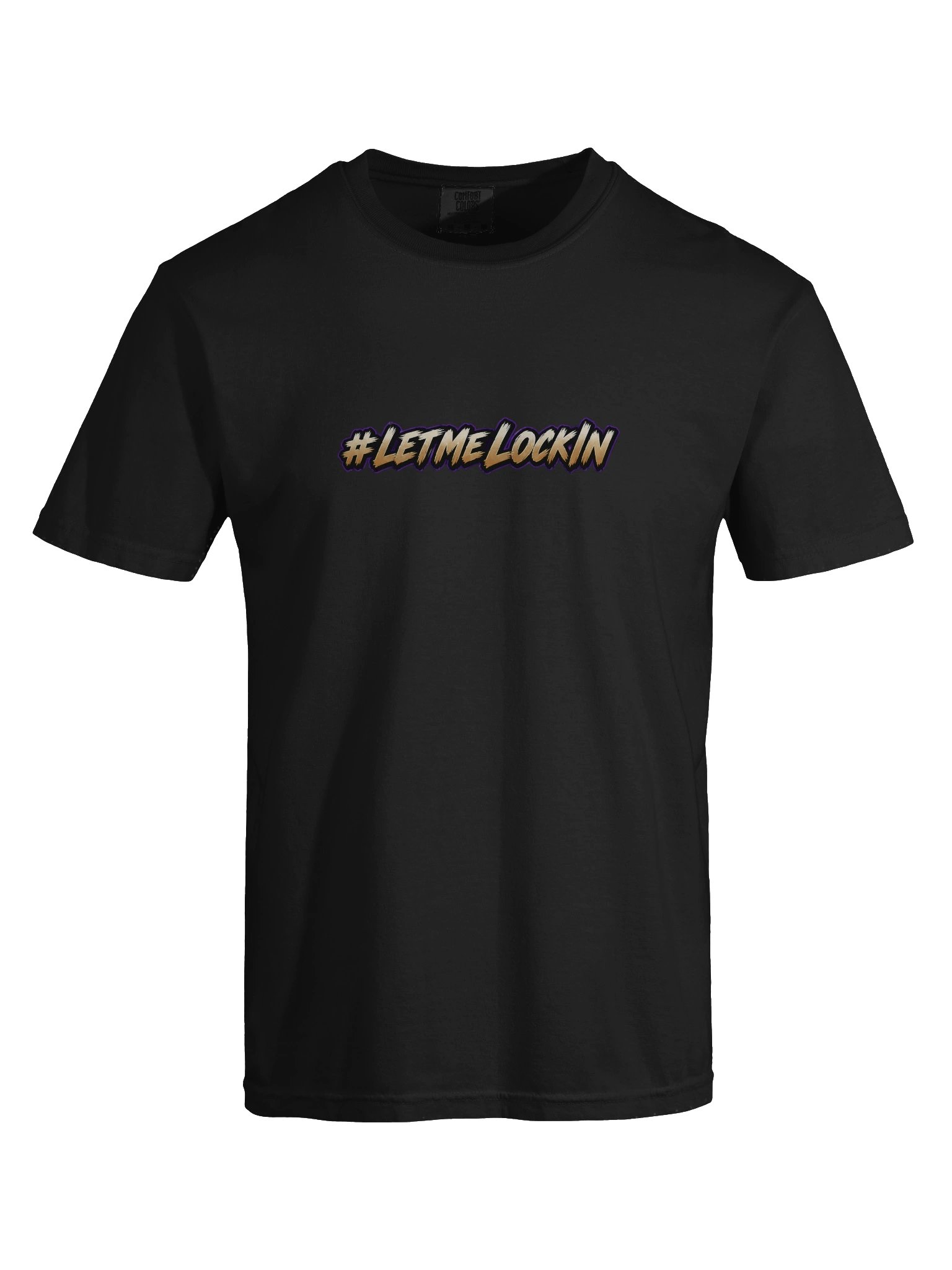 Printed #LetMeLockIn T-shirt product image (75)