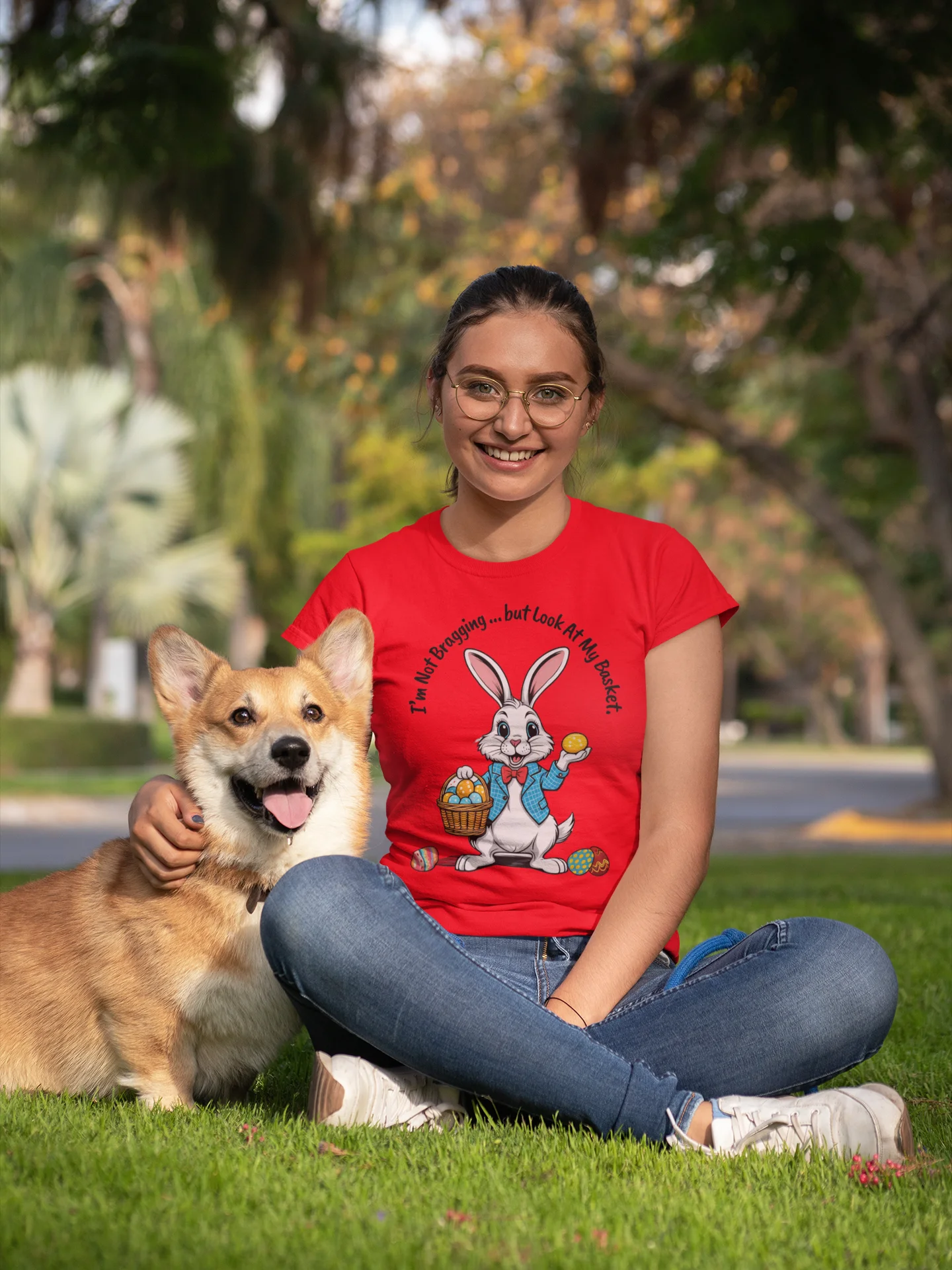 Not Bragging Easter Bunny Shirt product image (12)