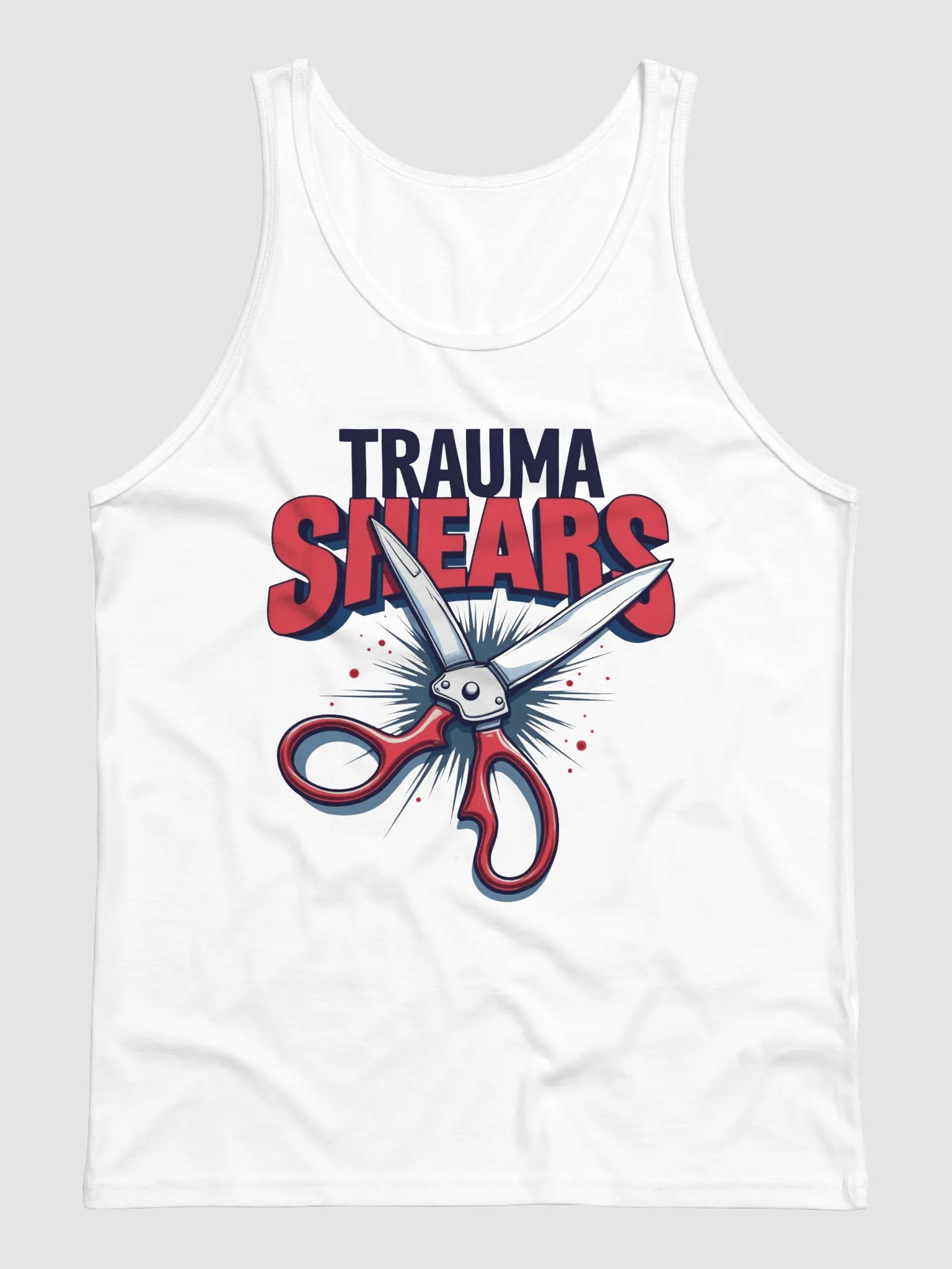 Trauma Shears Graphic Tank product image (2)