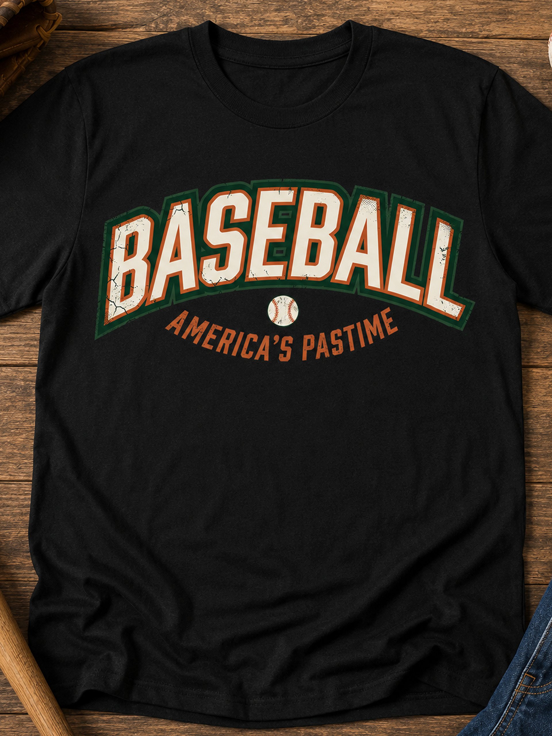 America’s Pastime Baseball Unisex T-shirt product image (5)