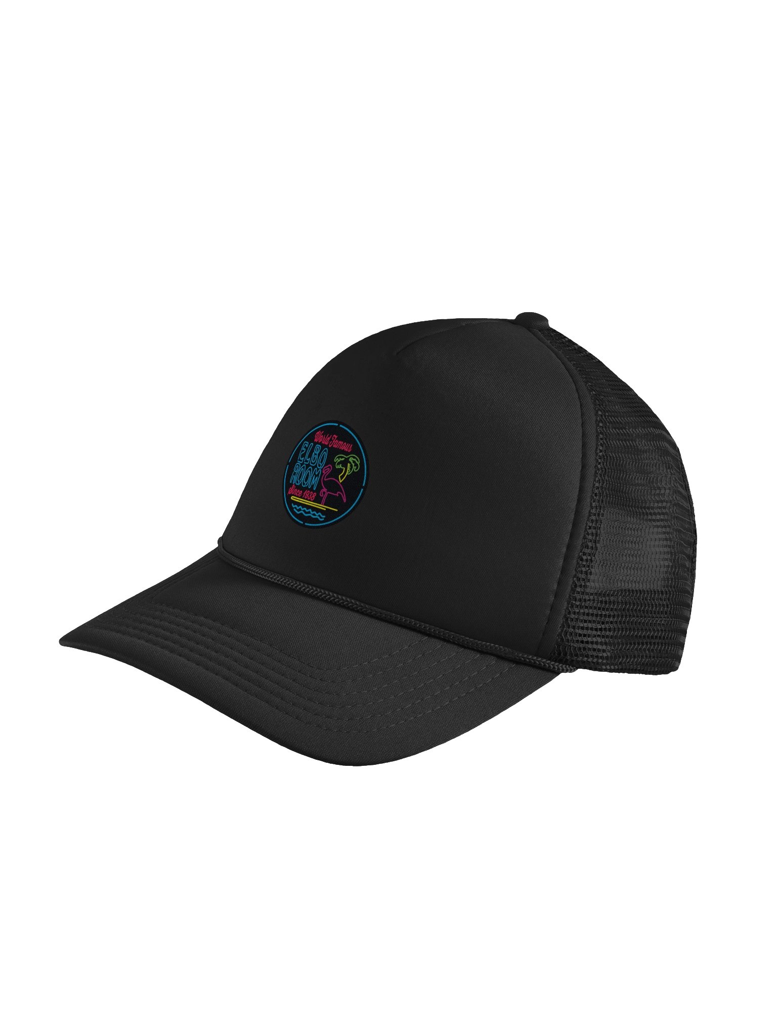 Elbo Room World Famous Neon Flamingo Trucker Hat product image (22)