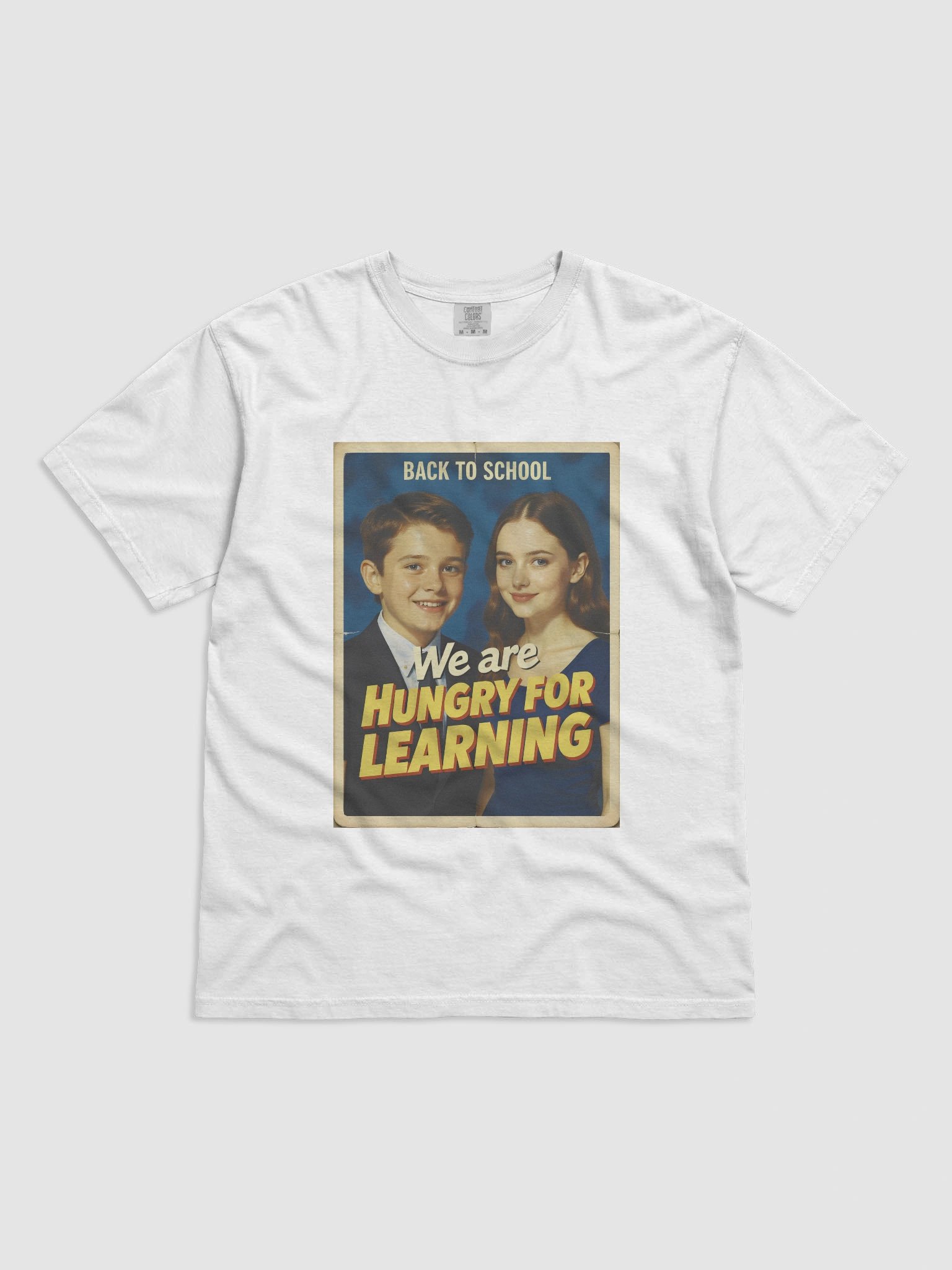 Hungry for Knowledge Retro T-Shirt product image (1)