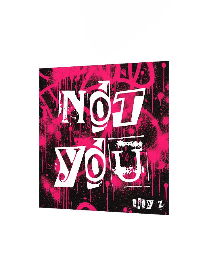 Not You Poster product image (2)