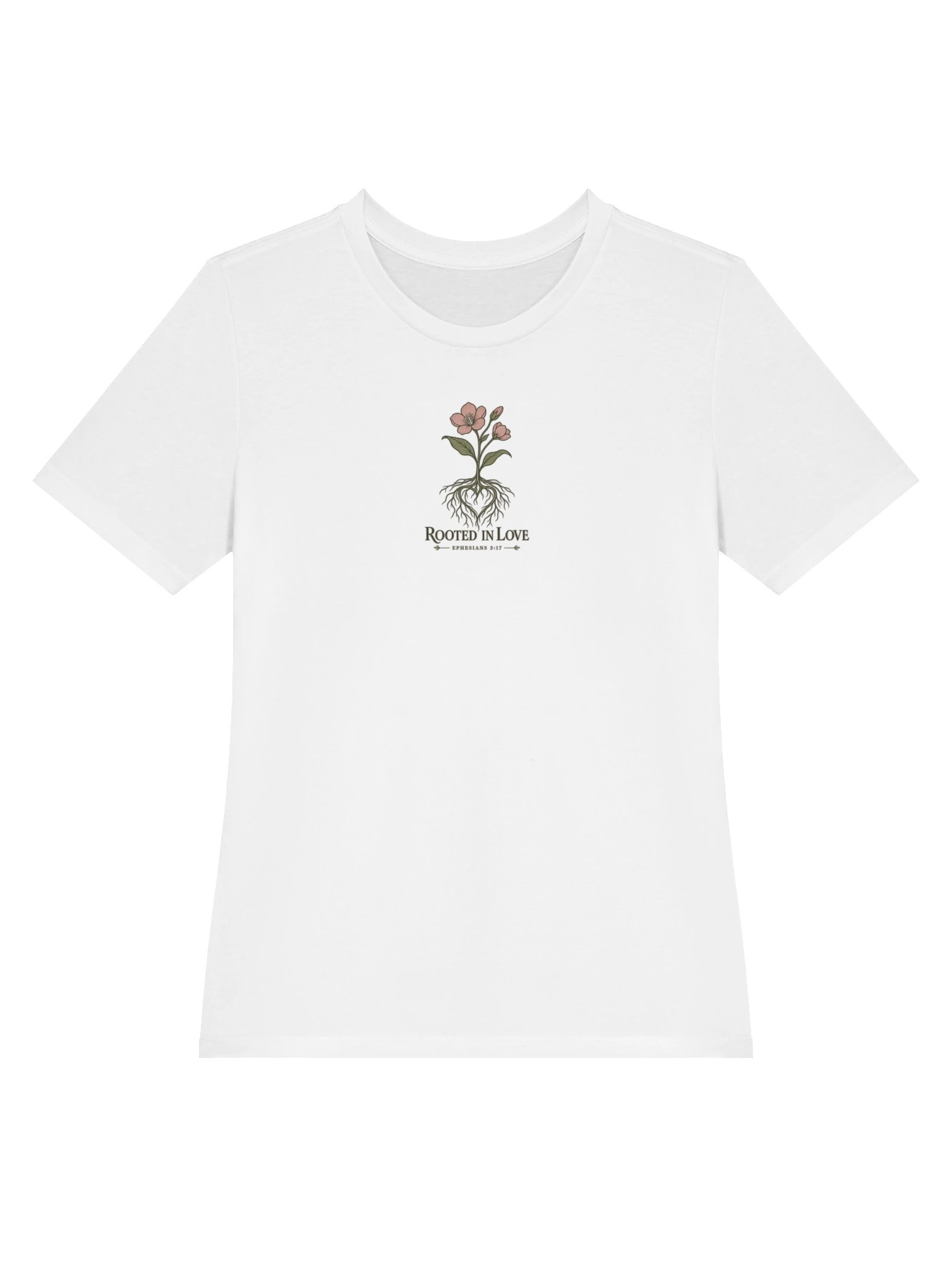 Rooted in Love | Ephesians 3:17 Relaxed Tee product image (11)