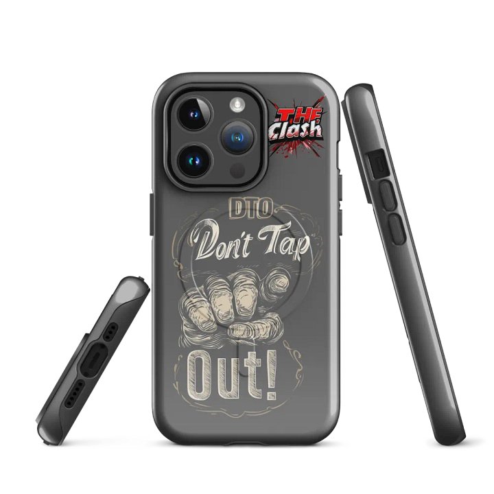 The Clash iPhone Case - Don't Tap Out, Grey product image (3)