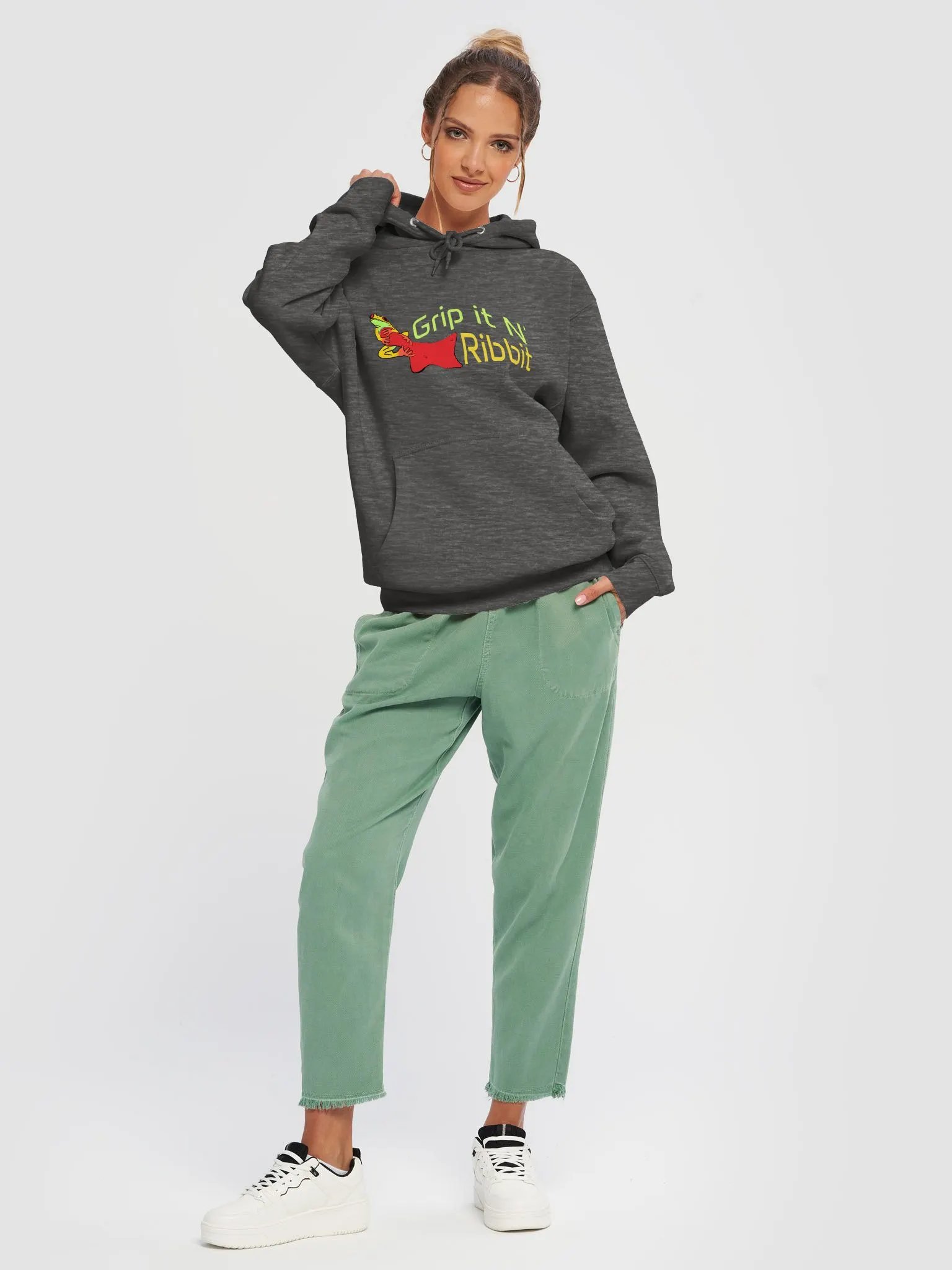 Grip it N' Ribbit - Climber Hoodie product image (4)