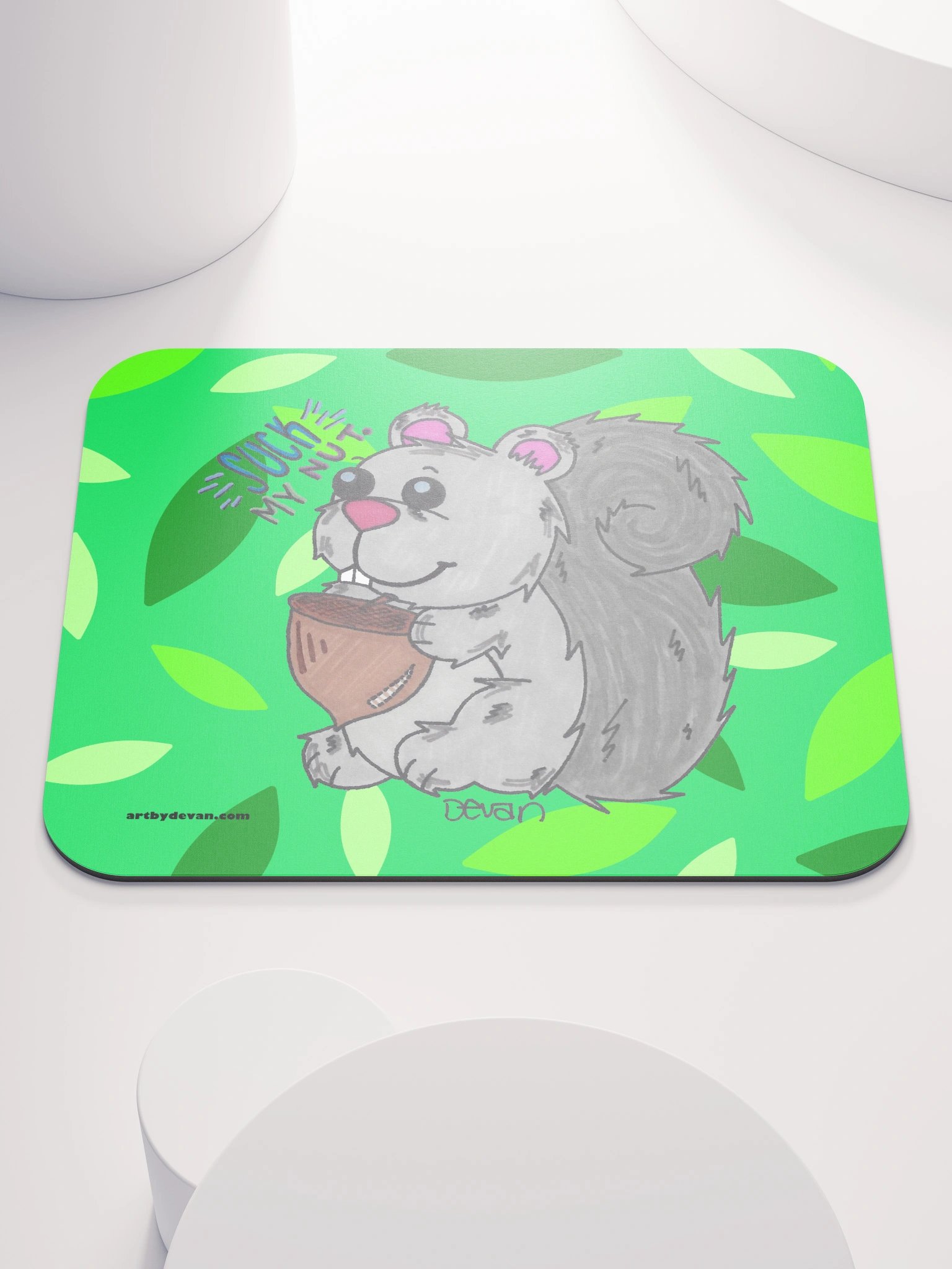 Suck My Nut Mousepad product image (1)