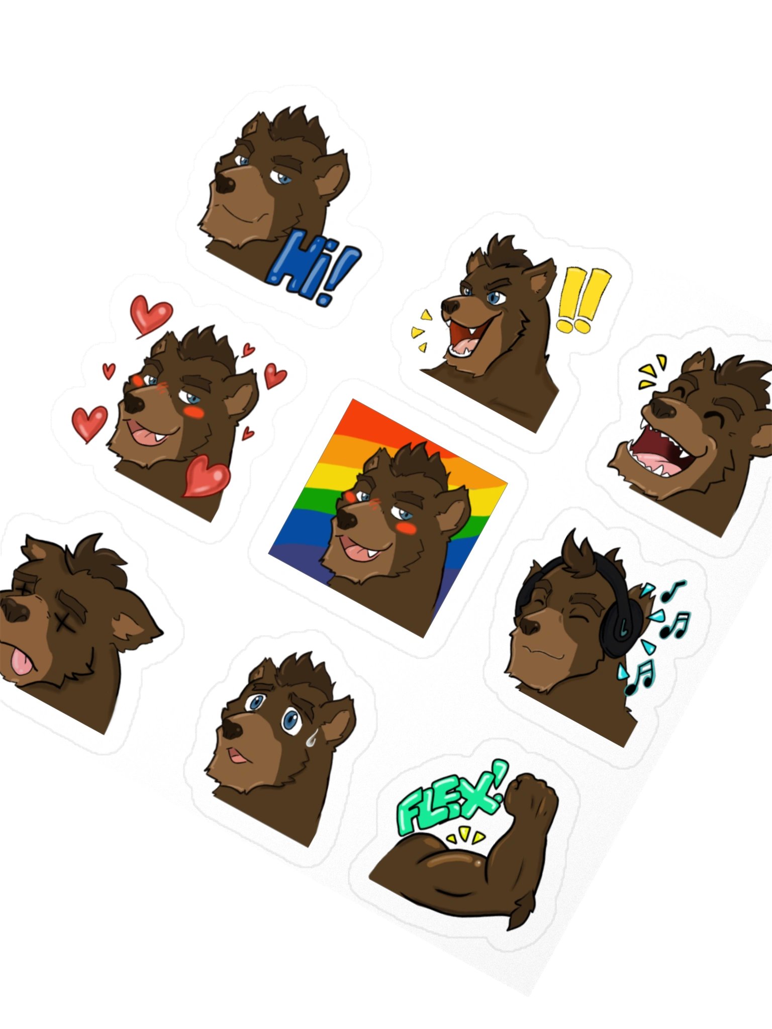 Ursonis Emotes - OG Sticker Pack product image (3)