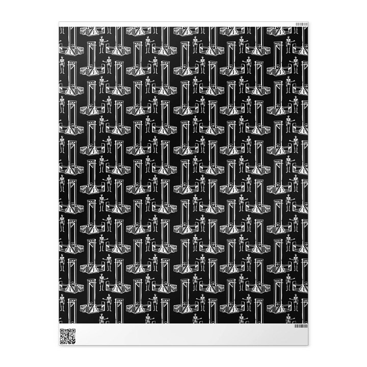 GUILLOTINE WRAPPING PAPER product image (2)