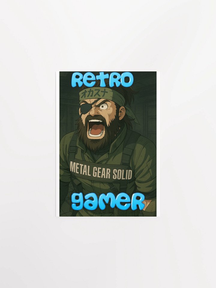 Retro Gamer Metal Gear Solid Poster product image (4)