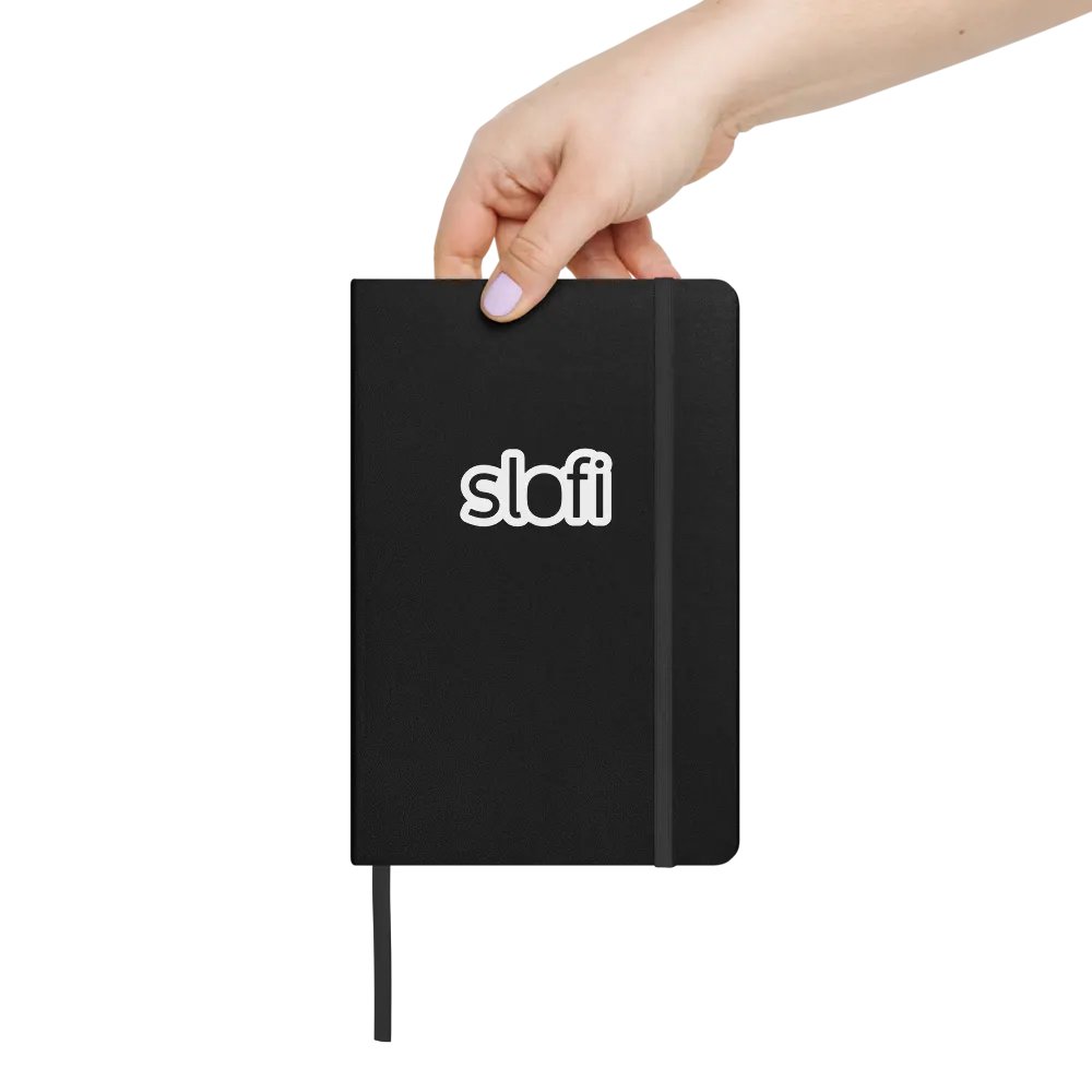 Slofi "Dark Mode" Text Notebook product image (7)