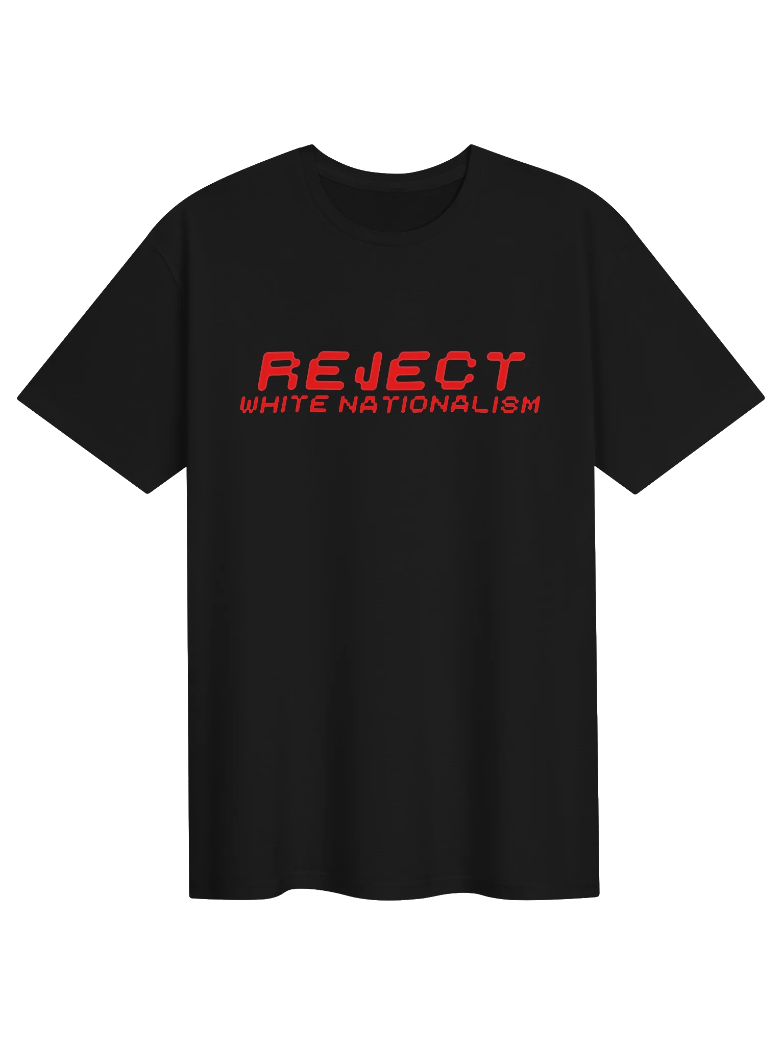 Reject White Nationalism + My Politics Kat Skull Softstyle tee product image (1)