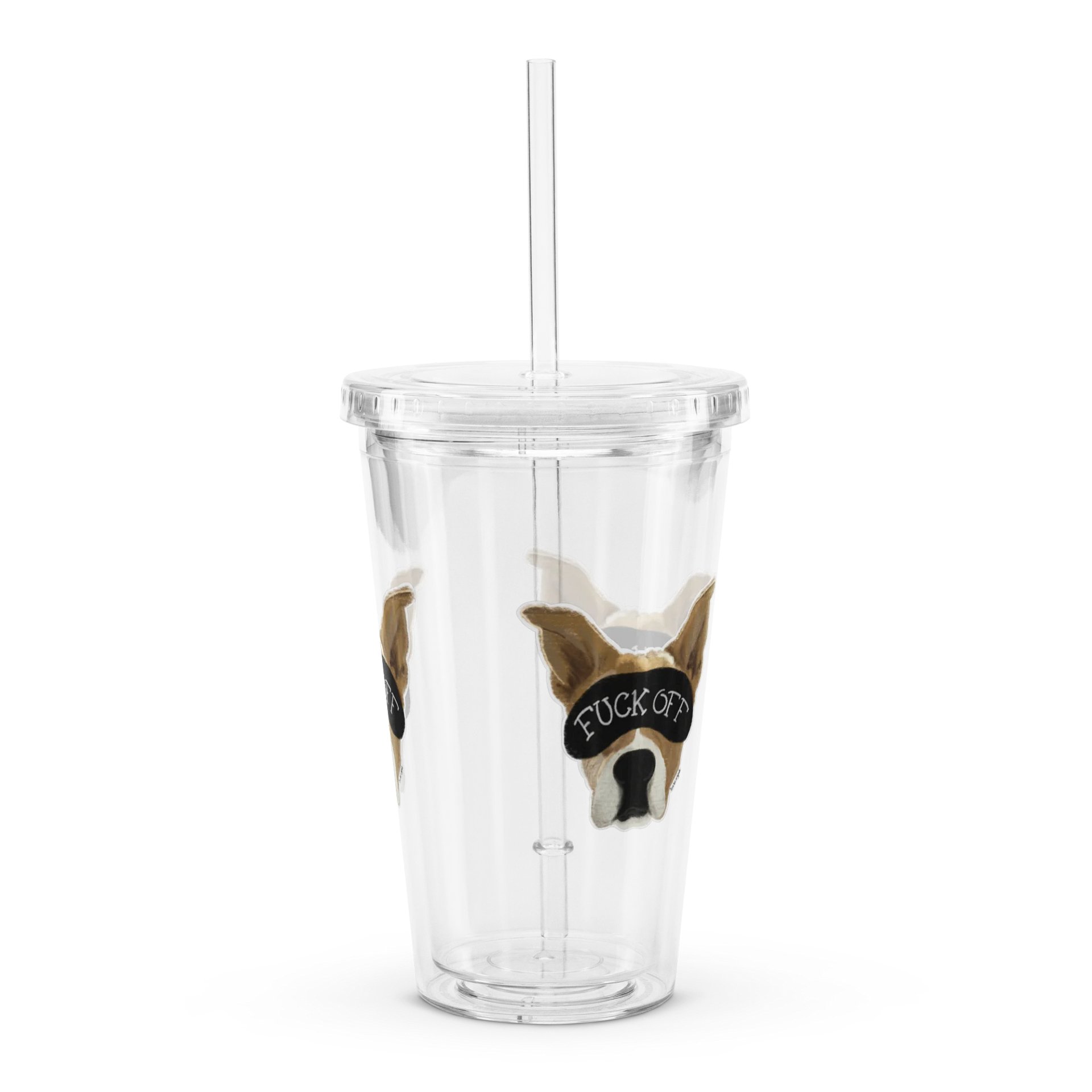 Maize "F Off" Double Wall Tumbler product image (4)