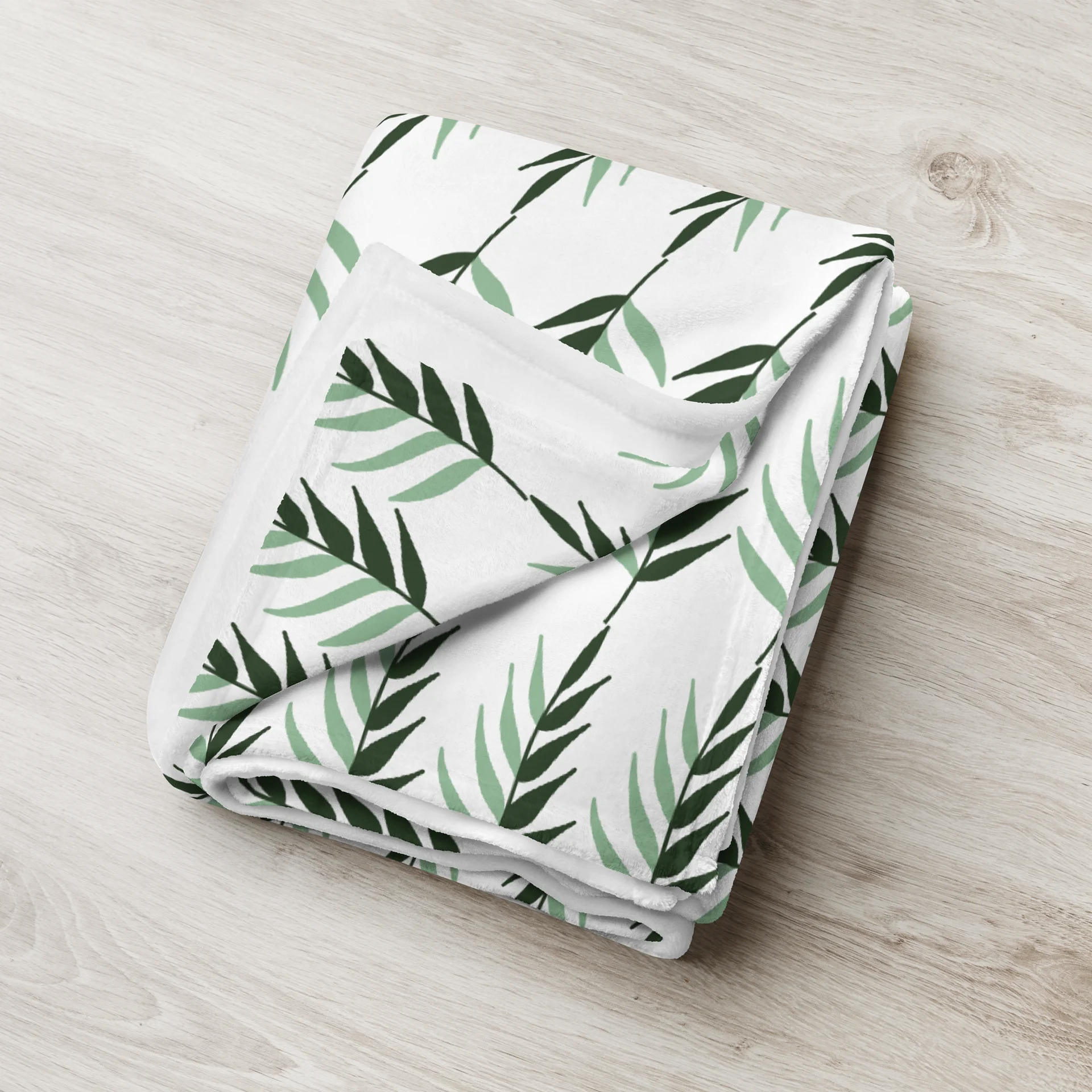 Throw Blanket - Glitch Green Abstract product image (8)