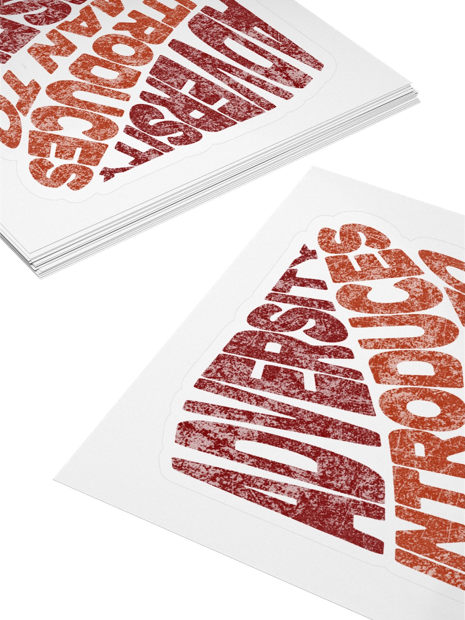 Adversity Introduces a Man to Himself Sticker product image (4)