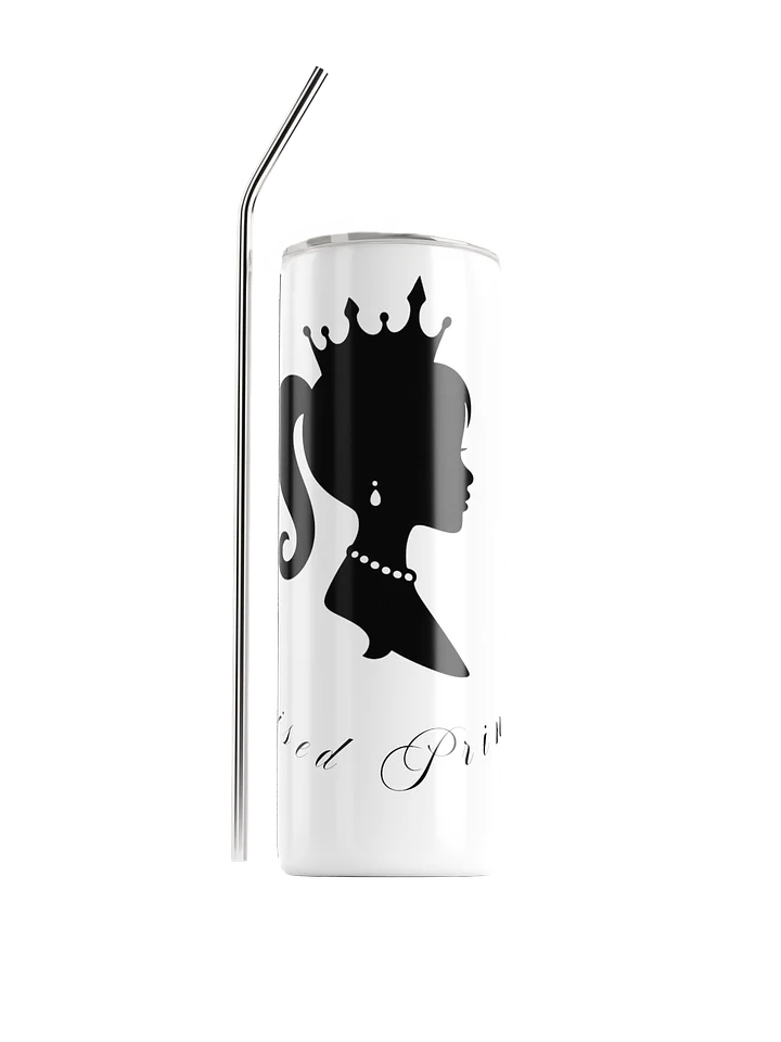 Poised Princess Crowned Silhouette 20oz Matte Tumbler product image (1)