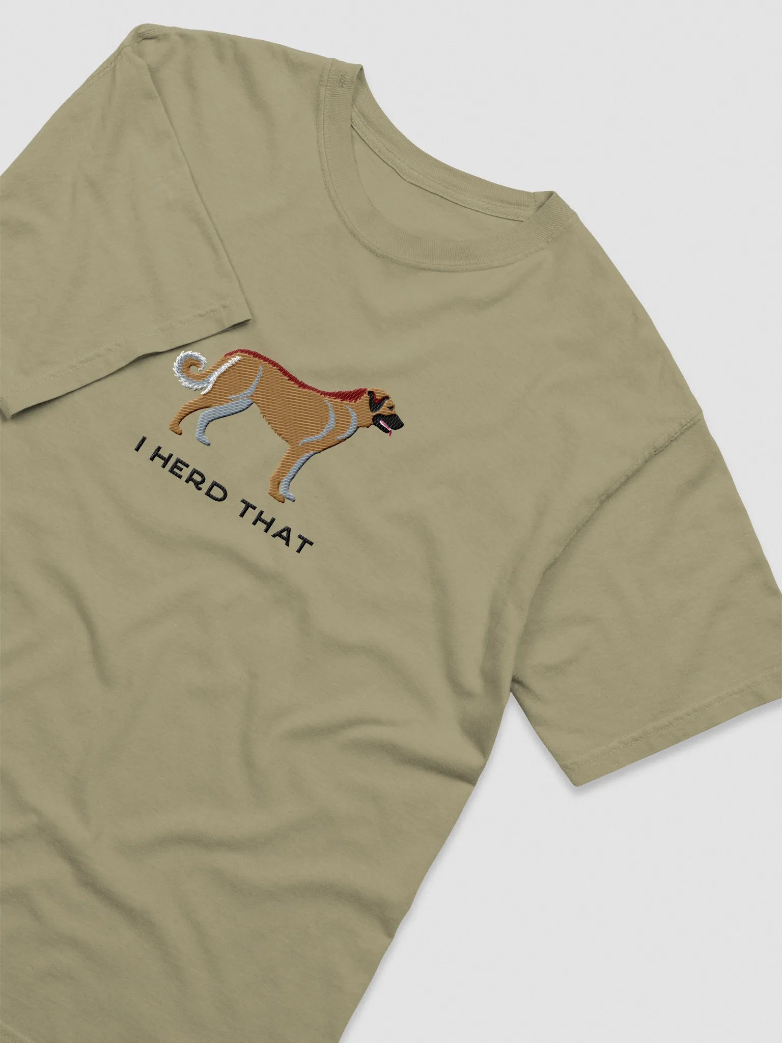I Herd That T-Shirt(Embroidered) of an Anatolian Shepherd Dog product image (6)