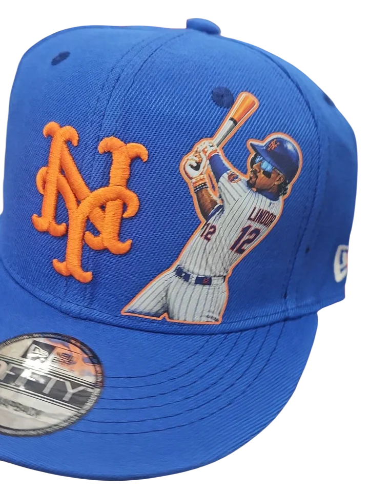 Francisco Lindor Custom Mets Hat product image (1)
