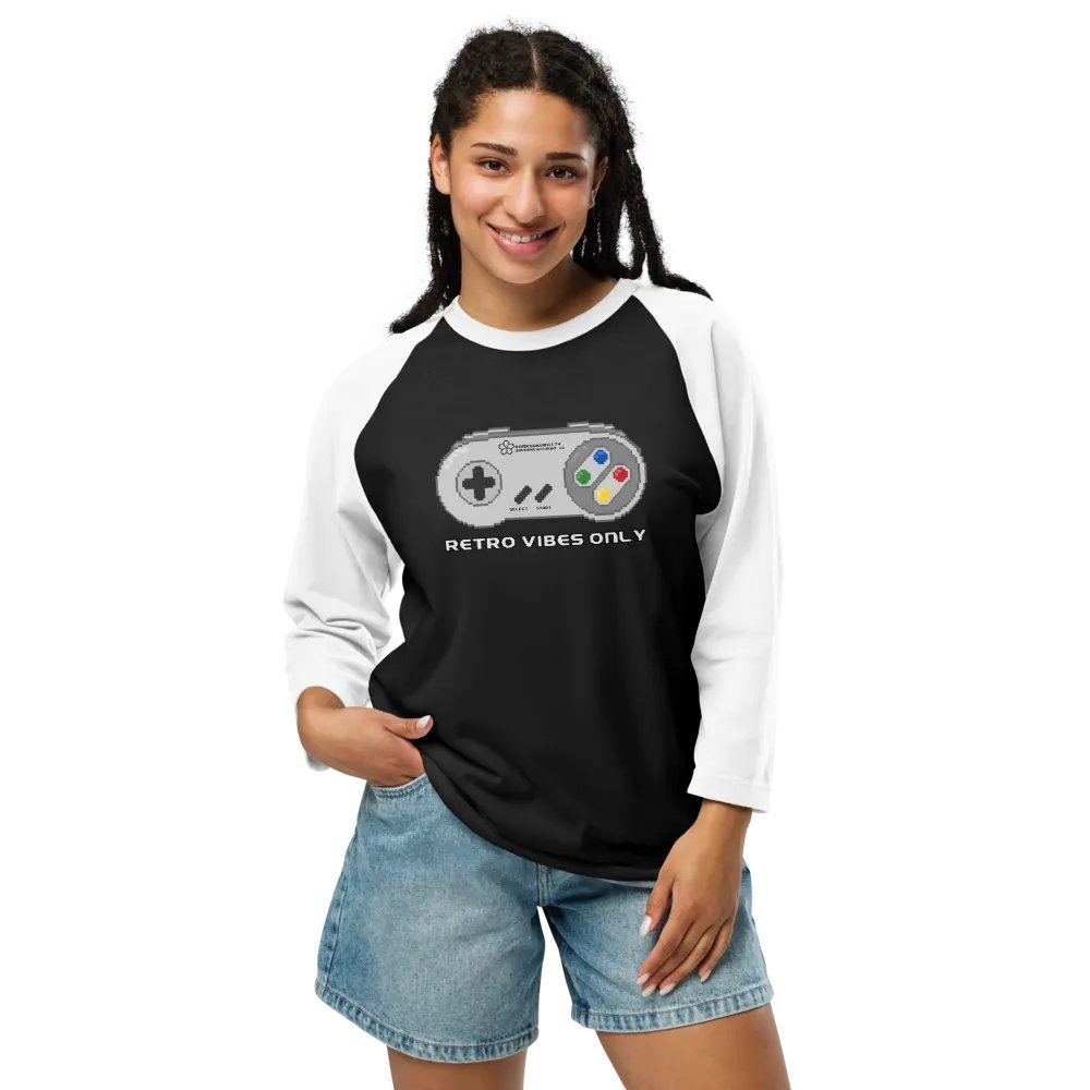 Retro Vibes Raglan product image (7)