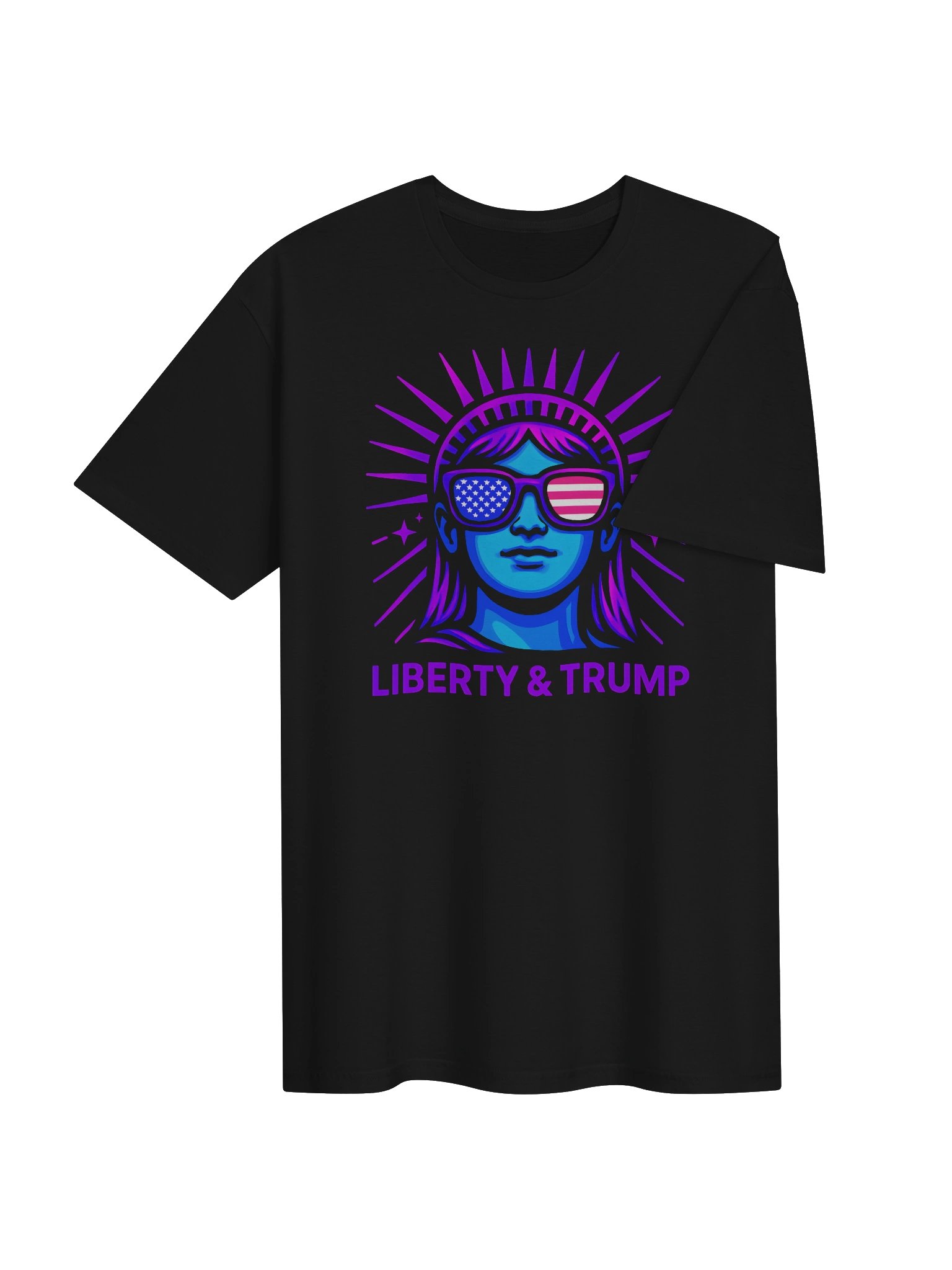 Liberty & Trump Neon Patriot Tee product image (4)
