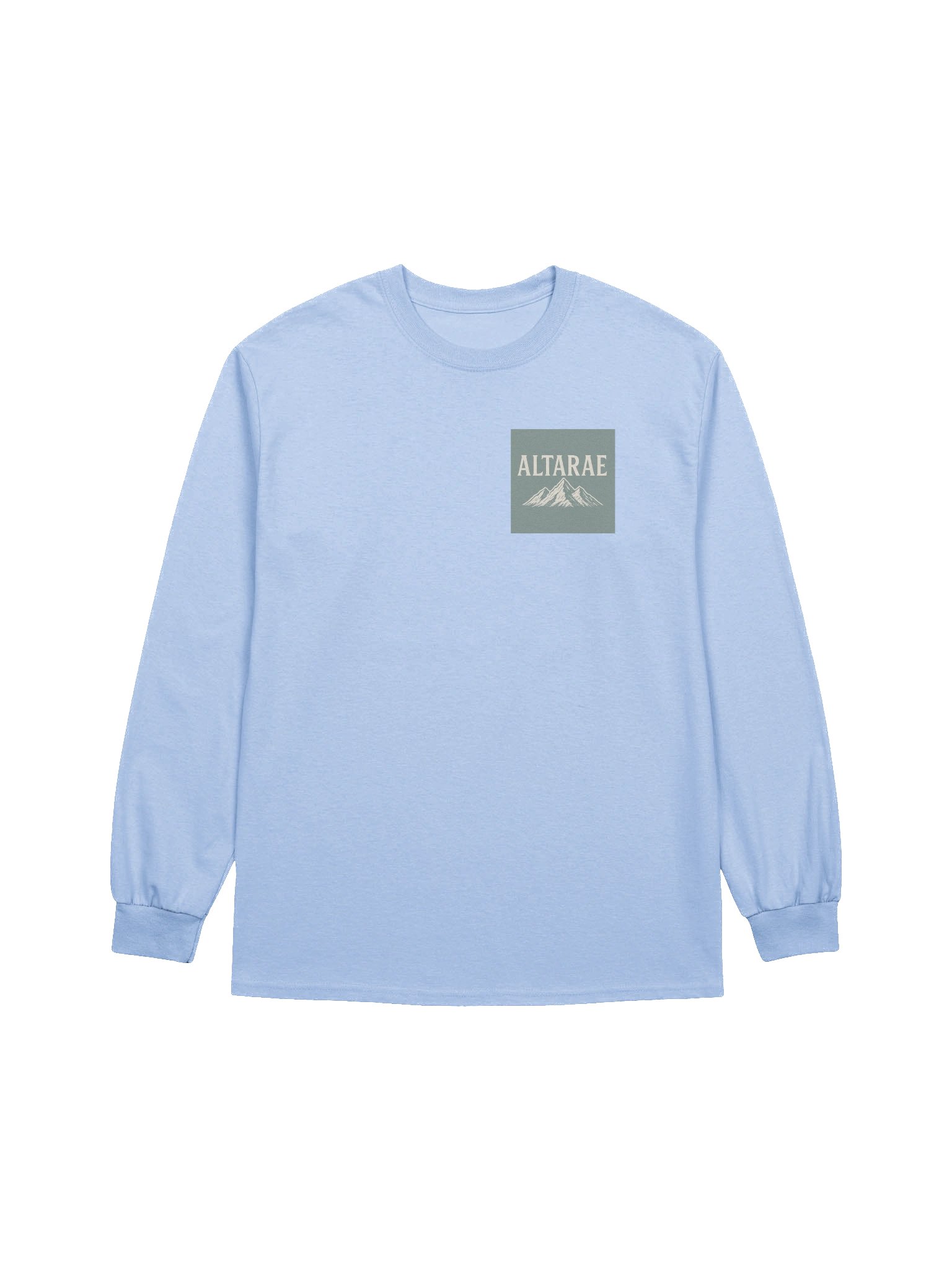 ALTARAE “Broken Dream” Long Sleeve – Ice Sky Blue product image (1)
