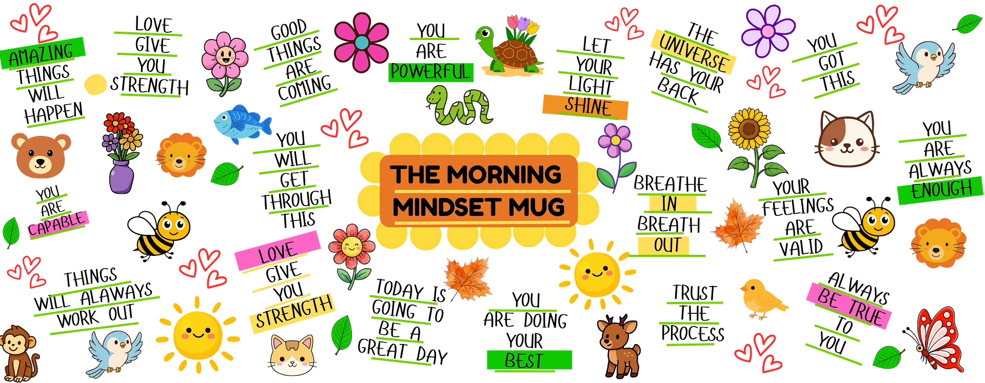 Positive Morning Mindset Coffee Mug product image (7)
