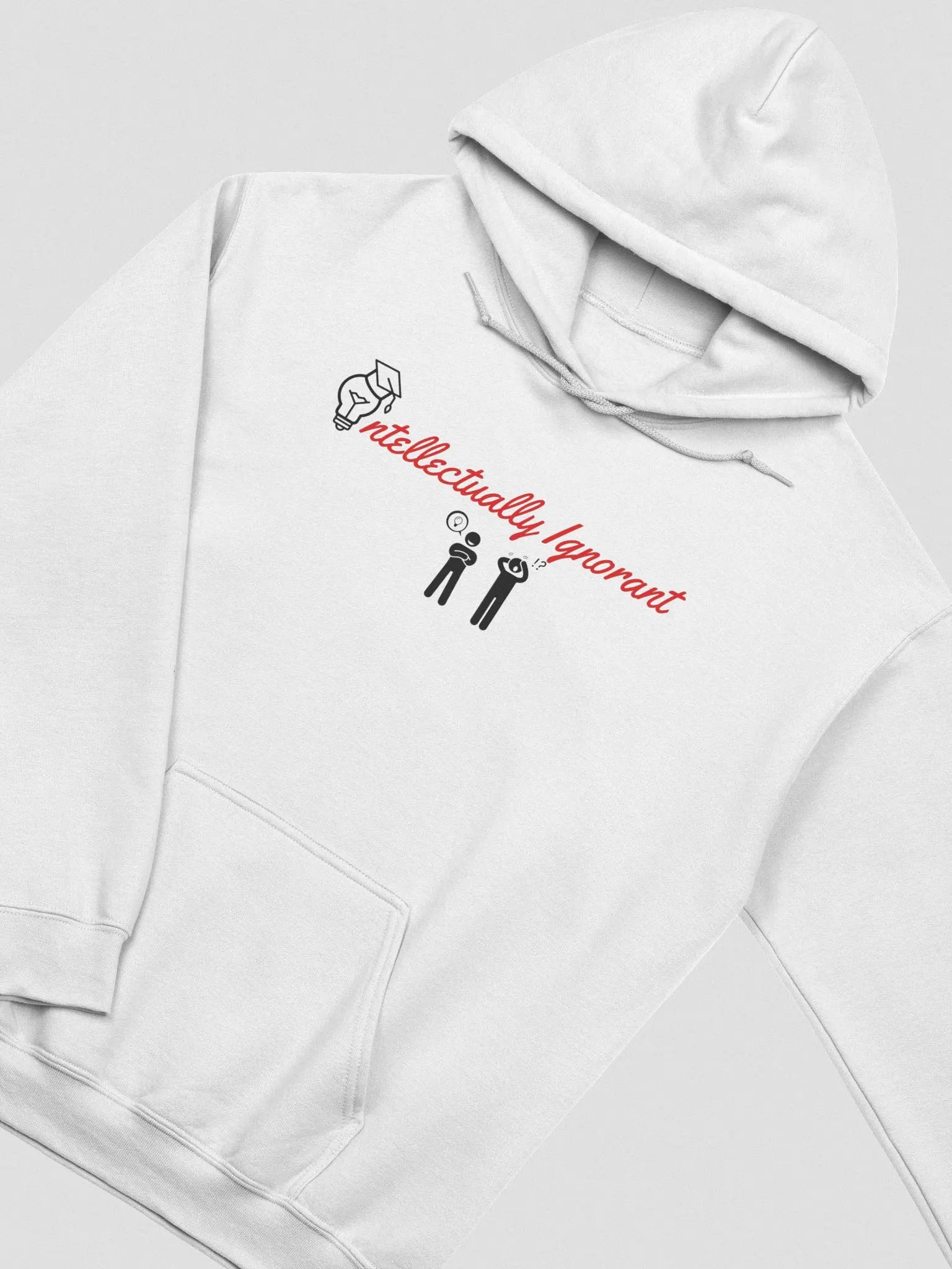 Intellectually Ignorant Gildan Classic Hoodie ( original Logo) product image (26)