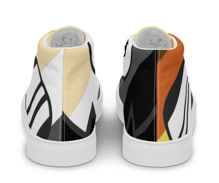 Bear Necessities Men’s high top canvas shoes product image (6)