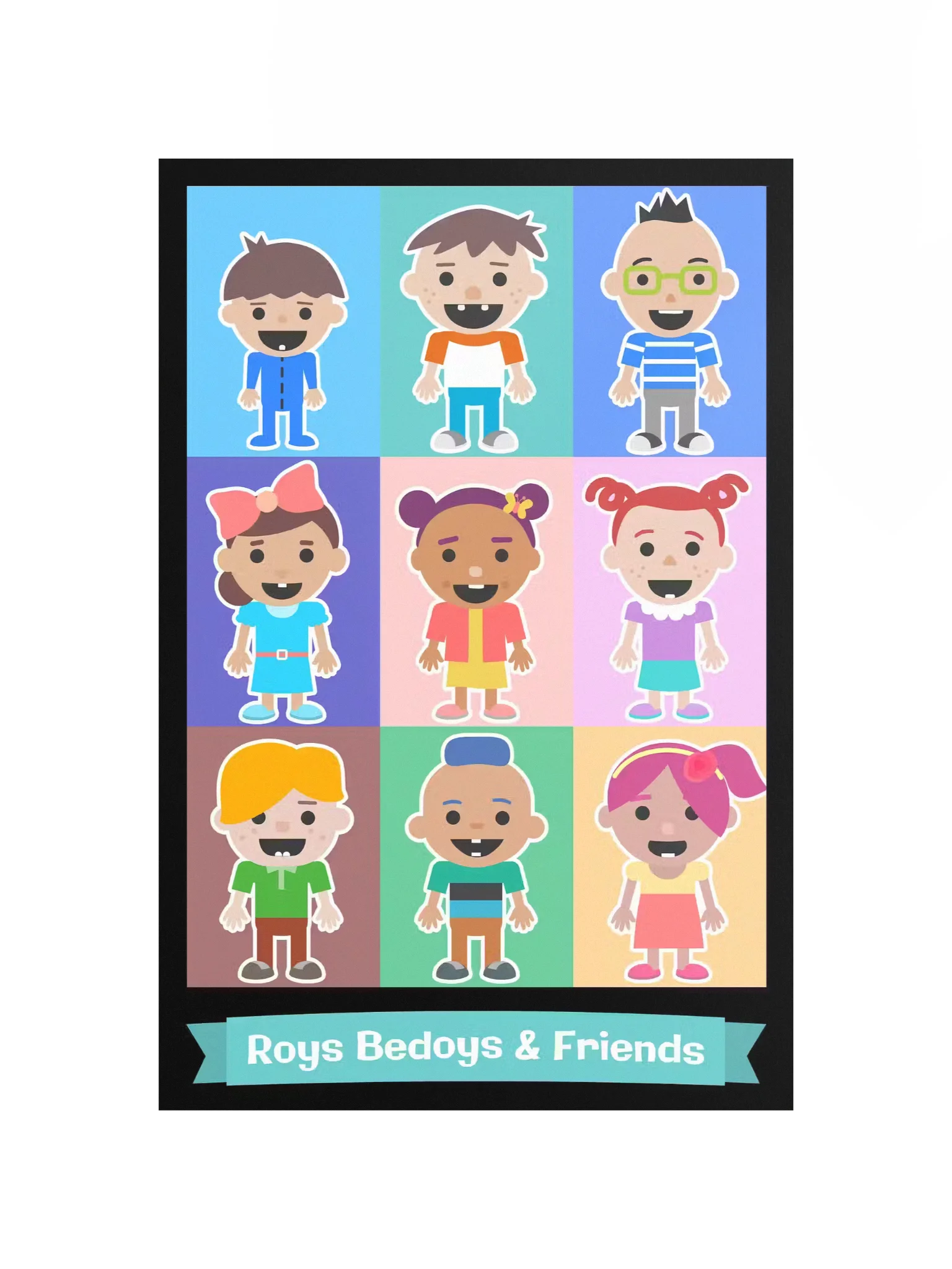 Roys Bedoys & Friends Vibrant Matte Poster product image (4)