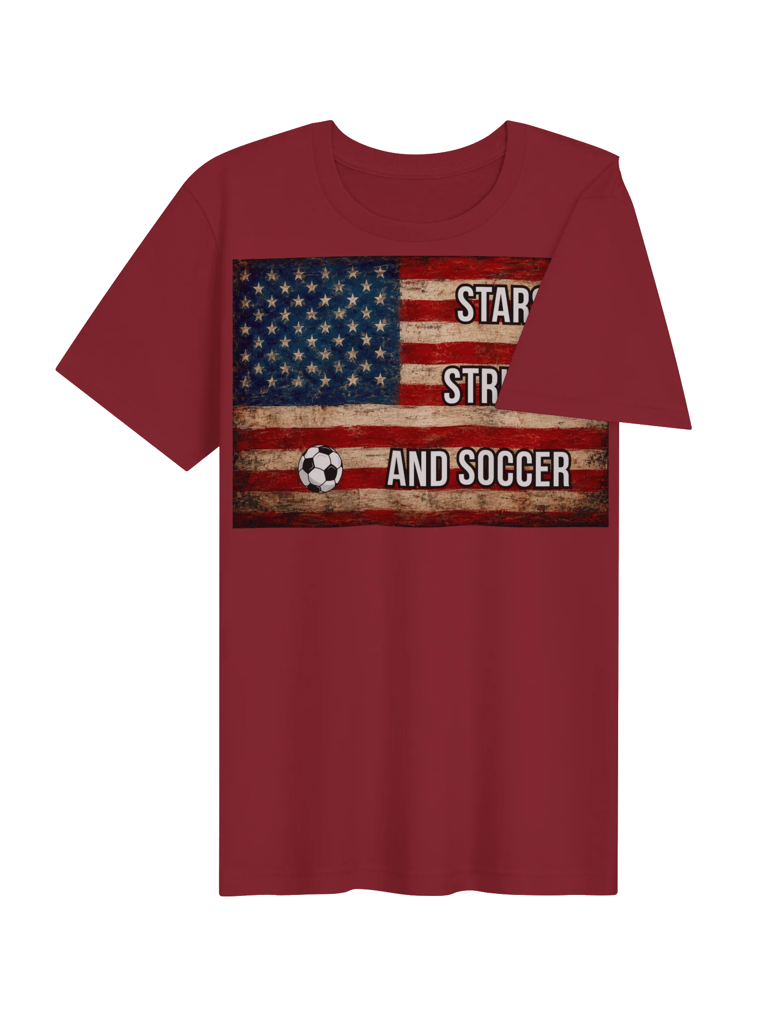 Stars, Stripes & Soccer Shirt | USA Soccer Fan T-Shirt product image (34)