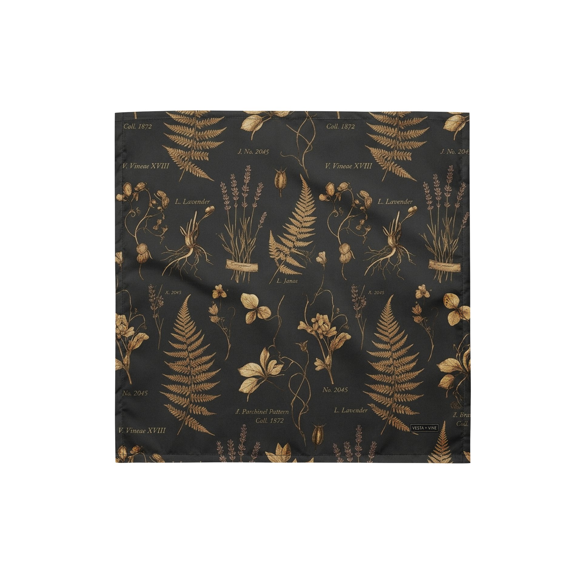 Vesta's Gilded Herbarium Bandana product image (1)