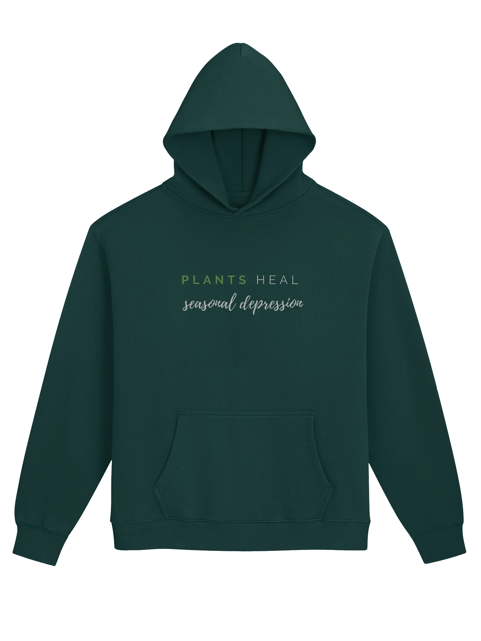 Plants heal Seasonal Depression Hoodie product image (1)