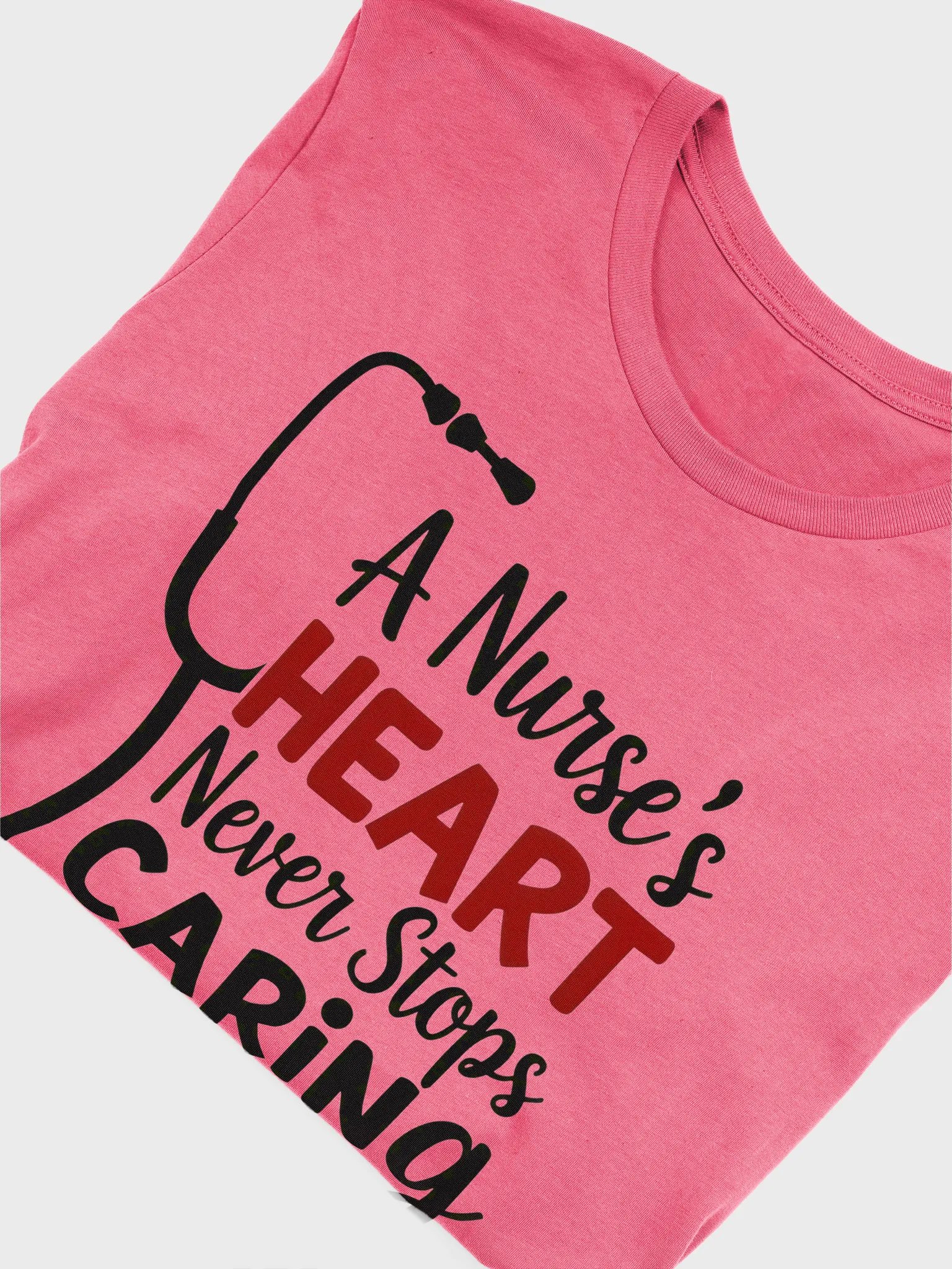 Caring Heart Nurse T-Shirt product image (47)