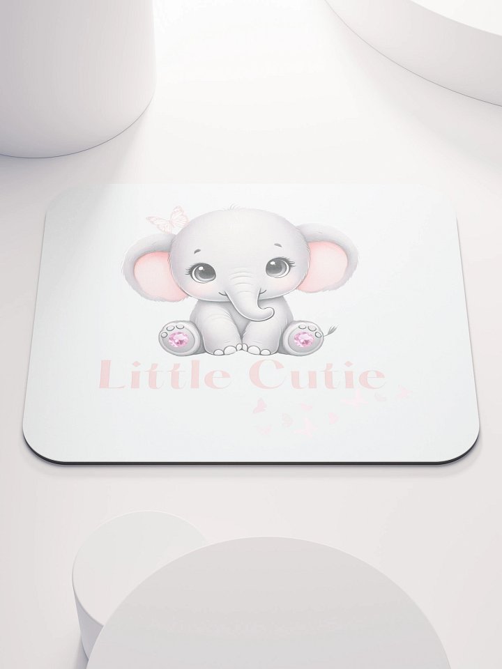 Little Cutie Elephant Mouse Pad product image (1)