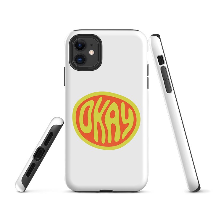 OKAY Retro Circle iPhone Tough Case product image (1)