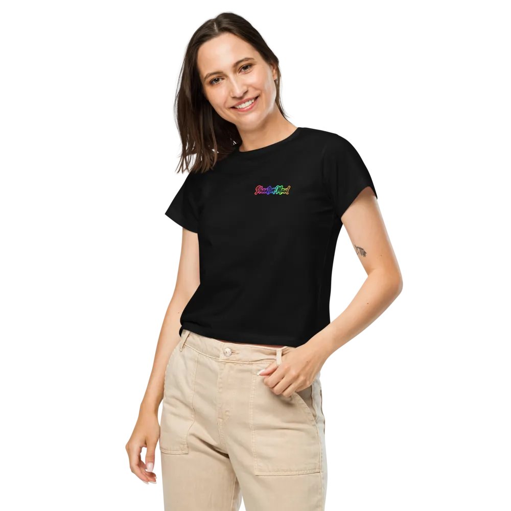 Rainbow 'PhantomMaul' High-Waisted Tee product image (8)