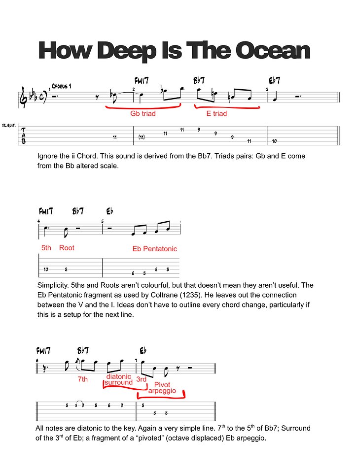 Kurt Rosenwinkel 50+ ii-V-I's analysed - E-book product image (2)