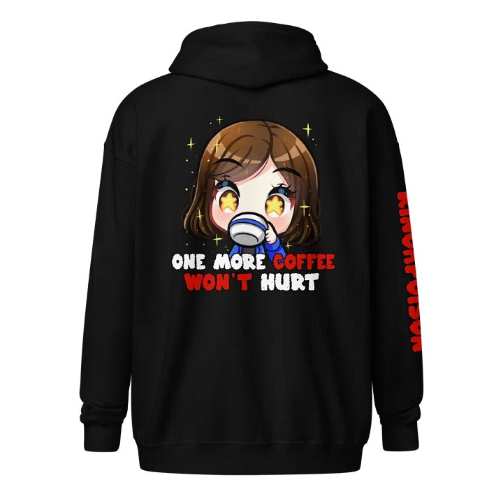 One More Coffee - Zip Up Hoodie product image (6)