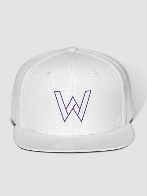 W Hat Purple product image (5)