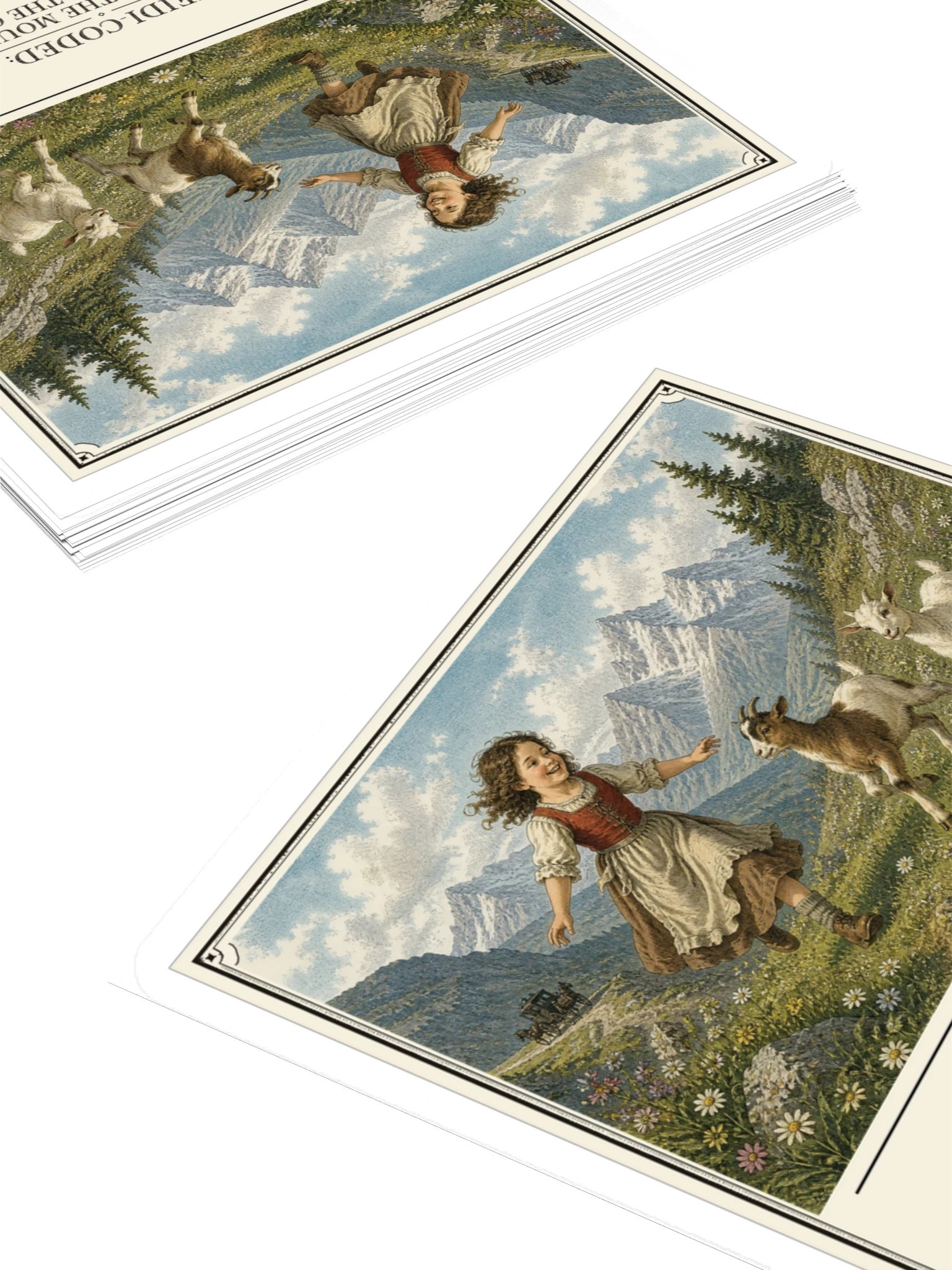 Heidi Coded Thriving Mountains Wilting City -- Heidi Sticker product image (4)