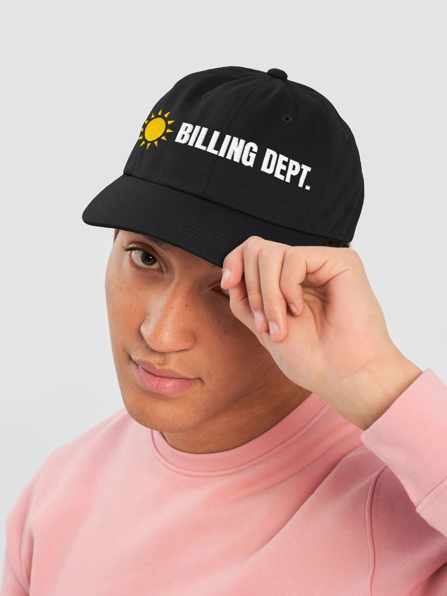 Billing Dept. Embroidered Dad Hat product image (5)