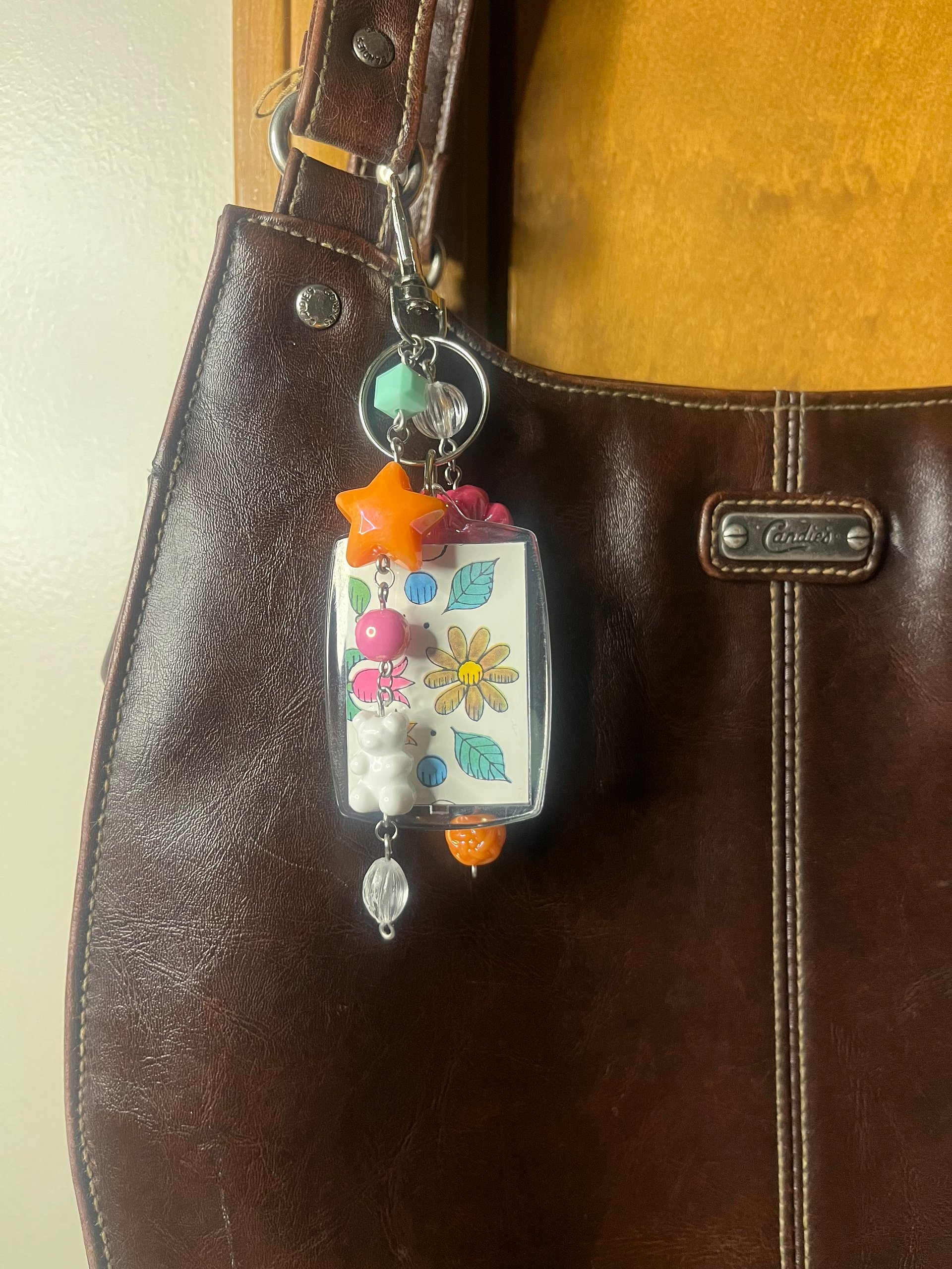 Floral Beauty Deluxe Bag Charm product image (1)