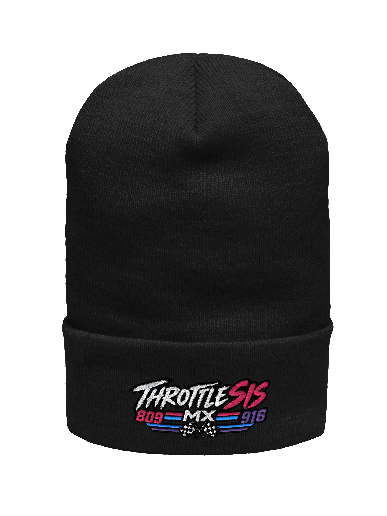 Throttle Sis MX Logo Emblem Beanie product image (1)